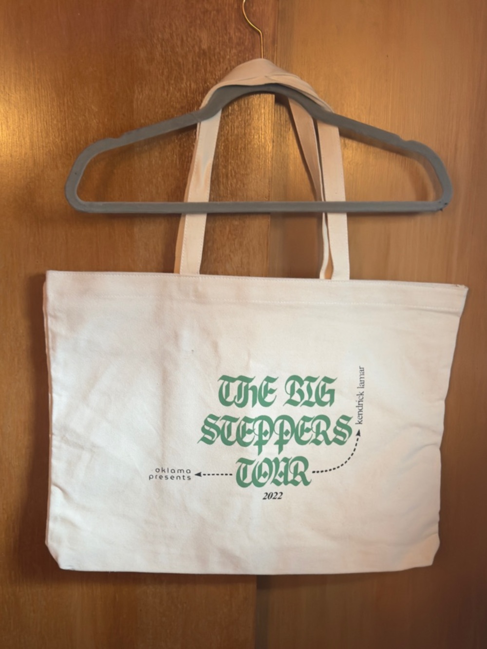Kendrick Lamar The Big Steppers Tour Canvas Tote 🌺 - Picture 3 of 4